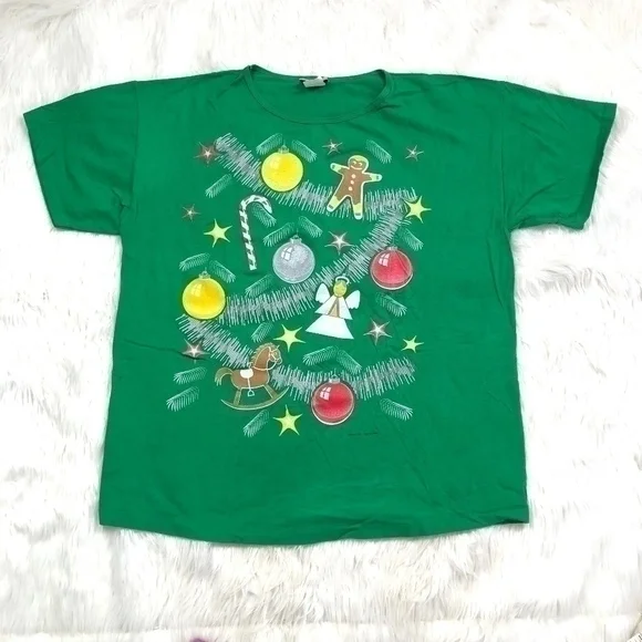 🦄2/$20 Vintage Totes Christmas Night Shirt! - Picture 4 of 9
